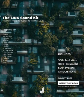 JX Studios The LINK Sound Kit WAV MiDi Synth Presets